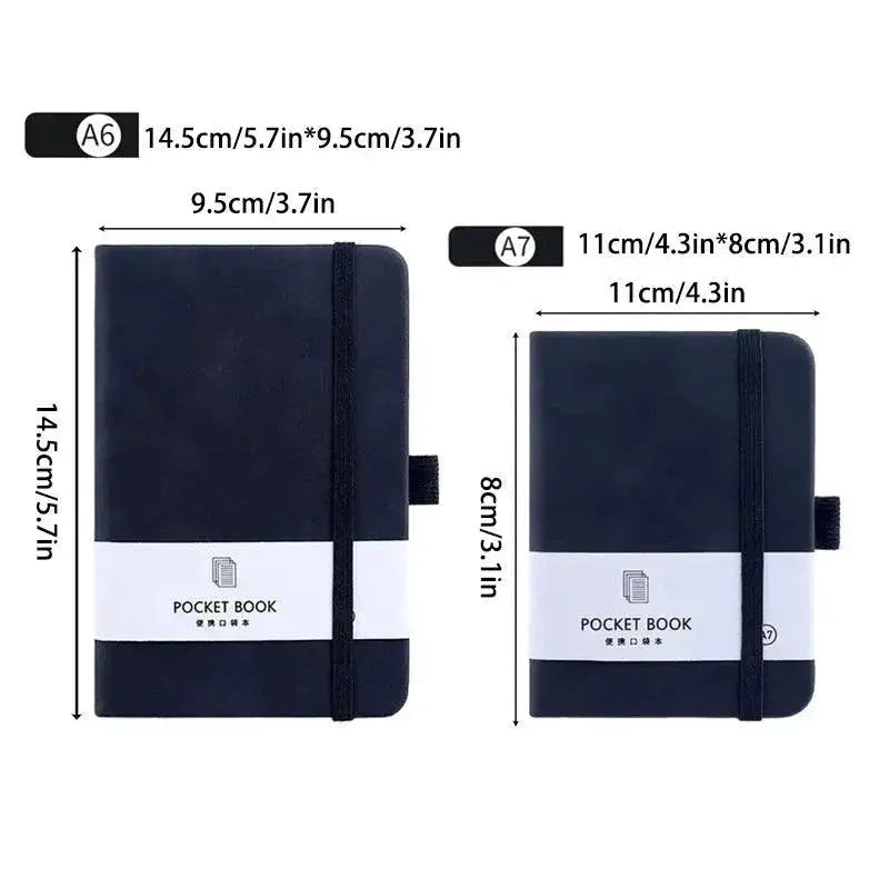 A6 A7 Pocket Notepad Sketchbook Portable 100 Sheets