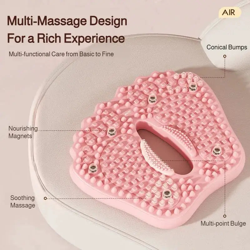 Multi-Function Magnetic Stone Foot Mat, New Non-Slip Inflatable Foot Stepper, Acupoint Massage Mat, Ideal for Home Foot Care Use