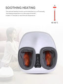 MARESE K821 Electric Foot Massager Machine Kneading Rolling Shiatsu Air Compression Vibration Massage With Heating