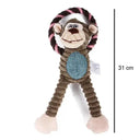 Dog Plush Squeaky Chew Toy for Clean Teeth and Play