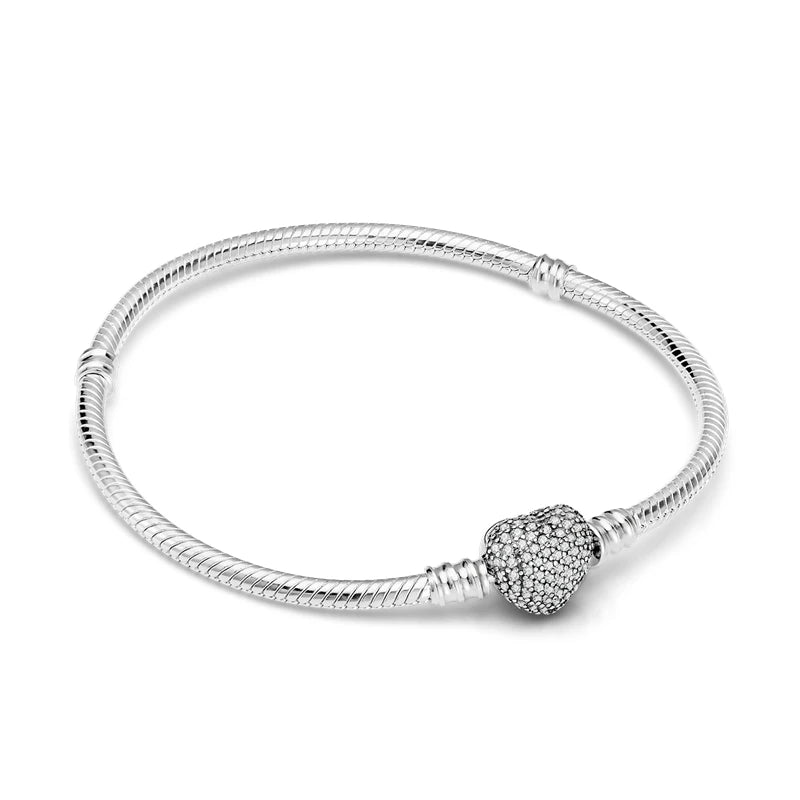 Silver Plated Art Snake Chain