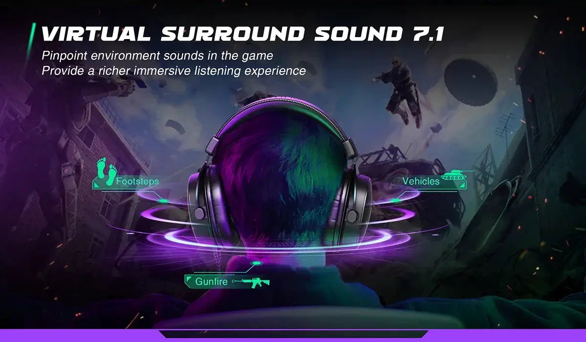 Immersive Sound Gaming Headset for PC — product view 12