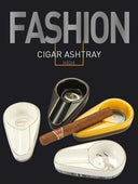 Durable Ceramic Cigar Ashtray for Travel