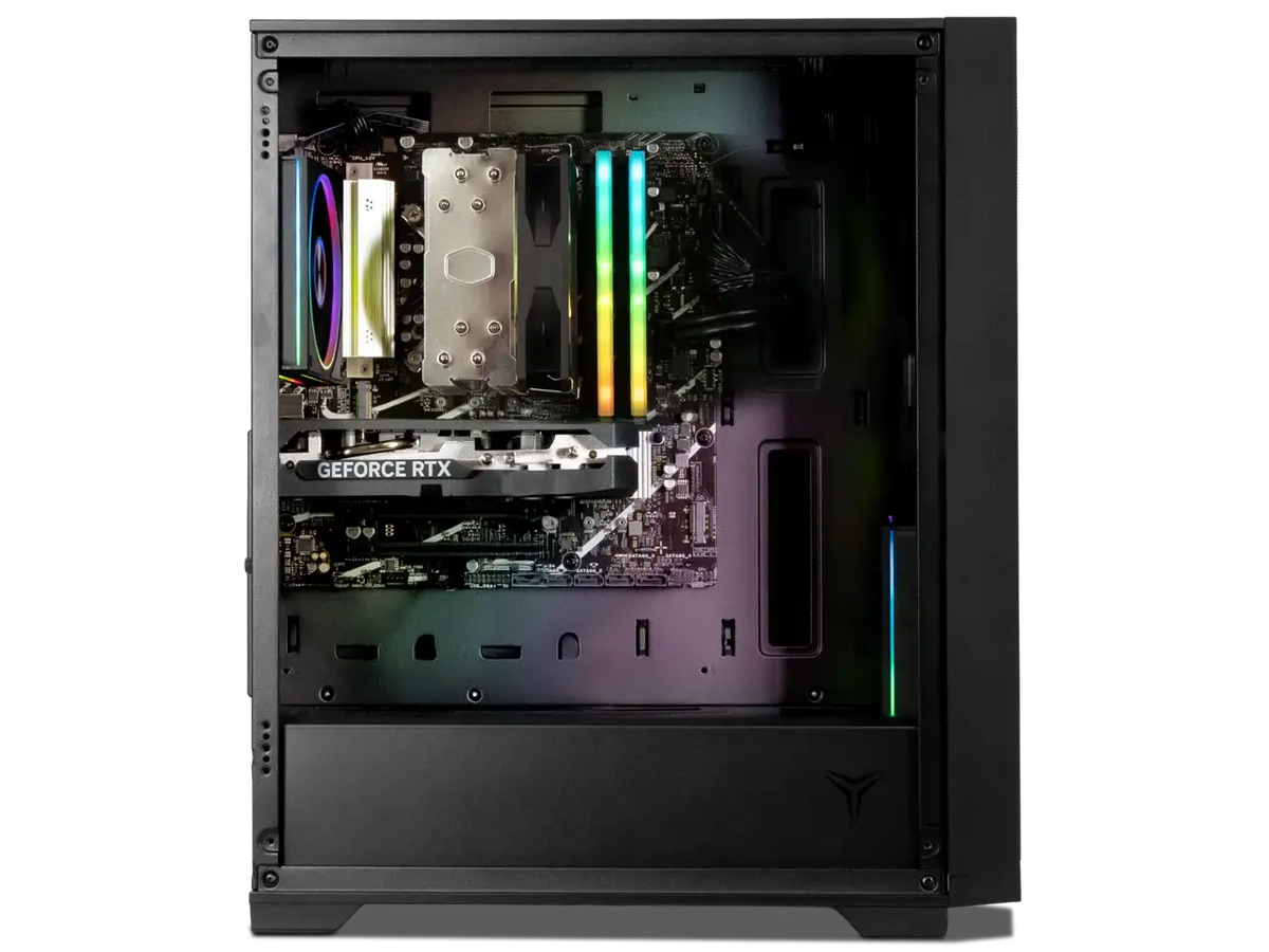 YEYIAN Gaming Desktop PC Elara Intel Core Ultra 7 265F 32GB DDR5 1TB PCIe SSD GeForce RTX 5060 Ti Windows 11 Home -  YPI-EL265FC-56TP1N