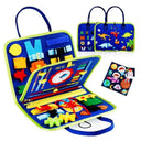 Travel Busy Board For Toddler Fine Motor
