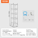 Tier Water Bottle Rack Black