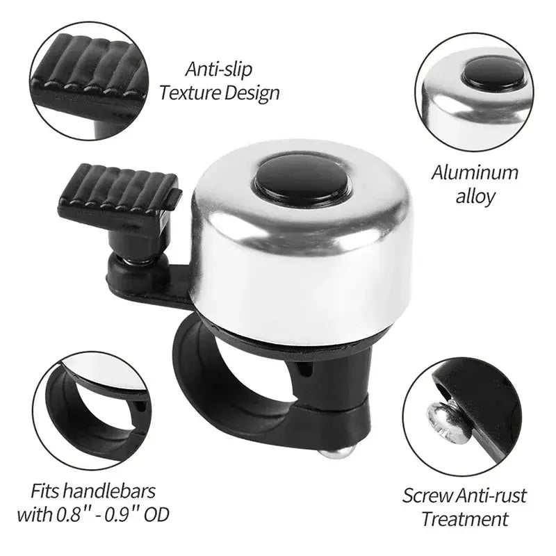 Mini Cute Bicycle Bell 22mm Handlebar Alarm Horn For Cycling