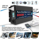 Pure Sine Wave Car Power Inverter 2000W