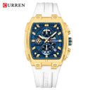 Curren Men Casual Silicone Watch