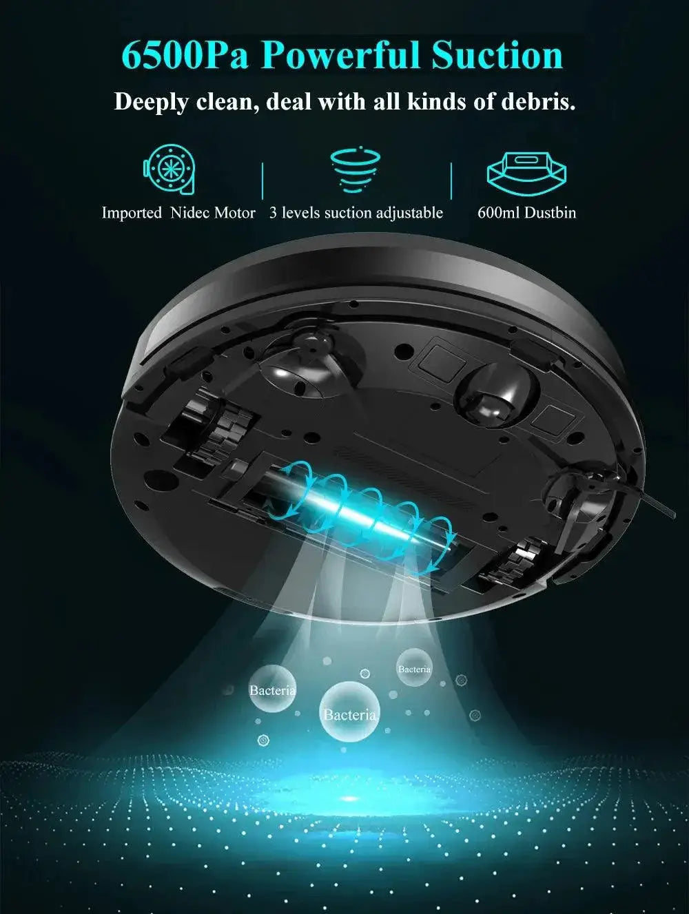 ABIR X8 Laser Robot Vacuum Smart Cleaning Solution for Home