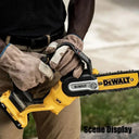 Gardeners Cordless Chainsaw Pruning