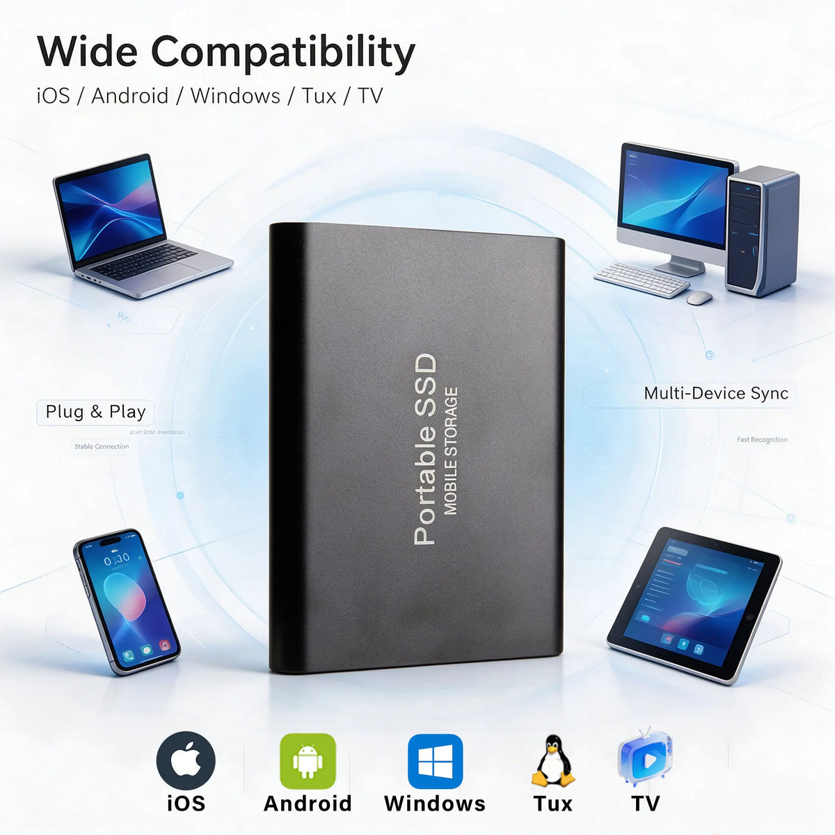 USB-C External SSD Drive