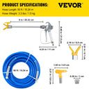 Ft Airless Paint Hose and Pole Kit