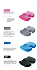 Ergonomic Memory Foam Gel Seat Cushion