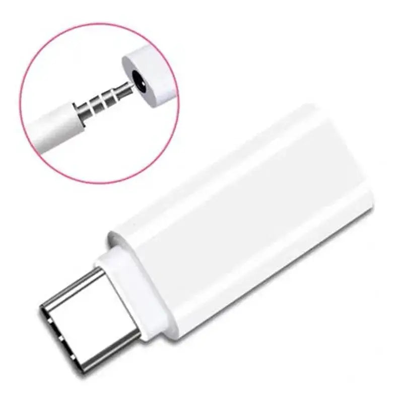 Type C Male to 3.5mm Jack Female Adapter For Xiaomi Redmi Huawei Honor POCO for Cell phone USB-C 3.5mm Wired Earphones Converter