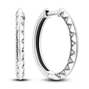 Silver Plated Cubic Zircon Geometric