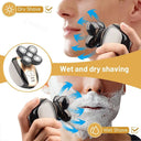 Bald Head Electric Shaver Precision Grooming Tool USB Charging