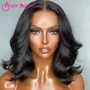 Short Brazilian Body Wave Lace Front Wig 13x4 Human Hair Bob