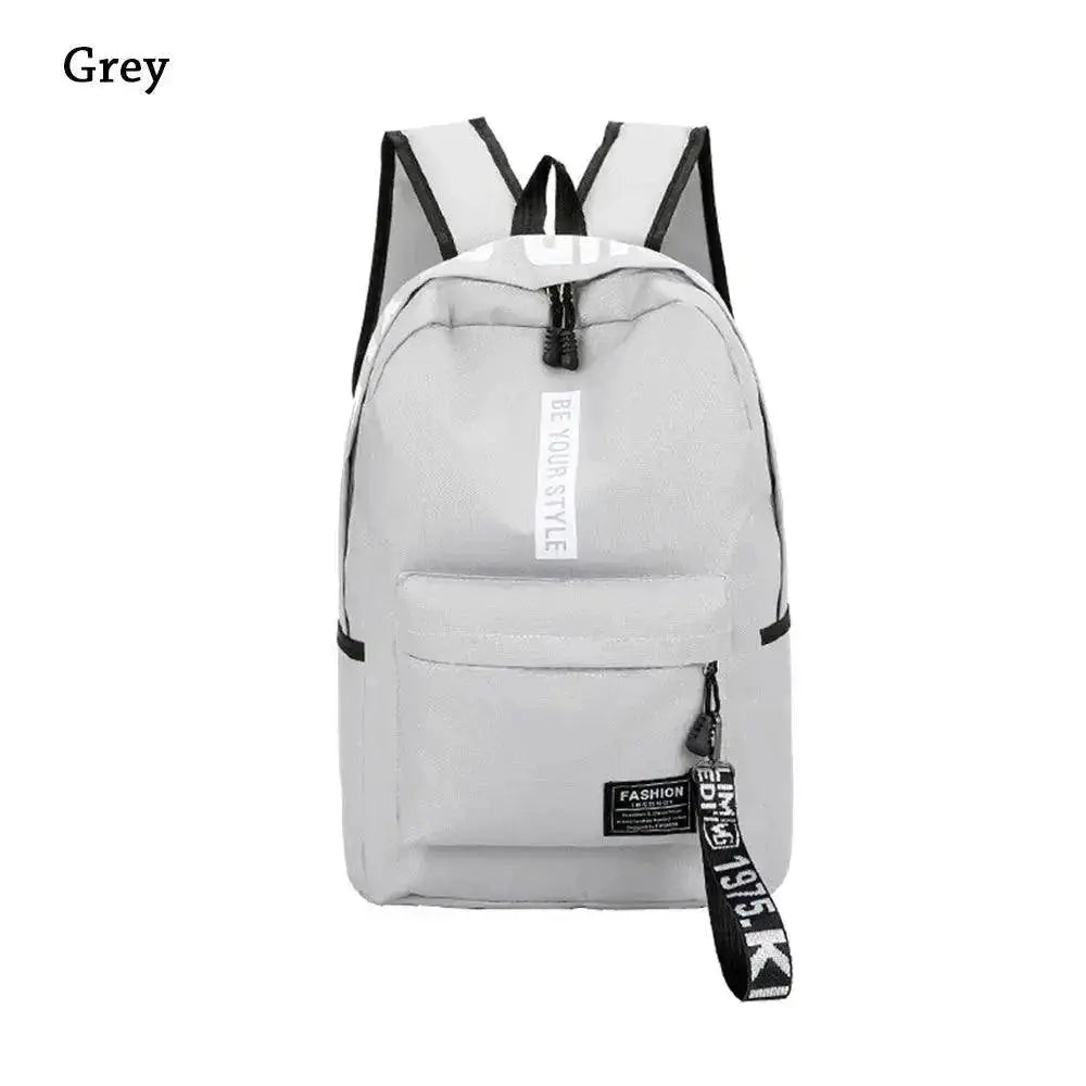 Waterproof Nylon Backpack for Students — product view
