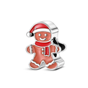 Merry Christmas Charm Bead Sterling