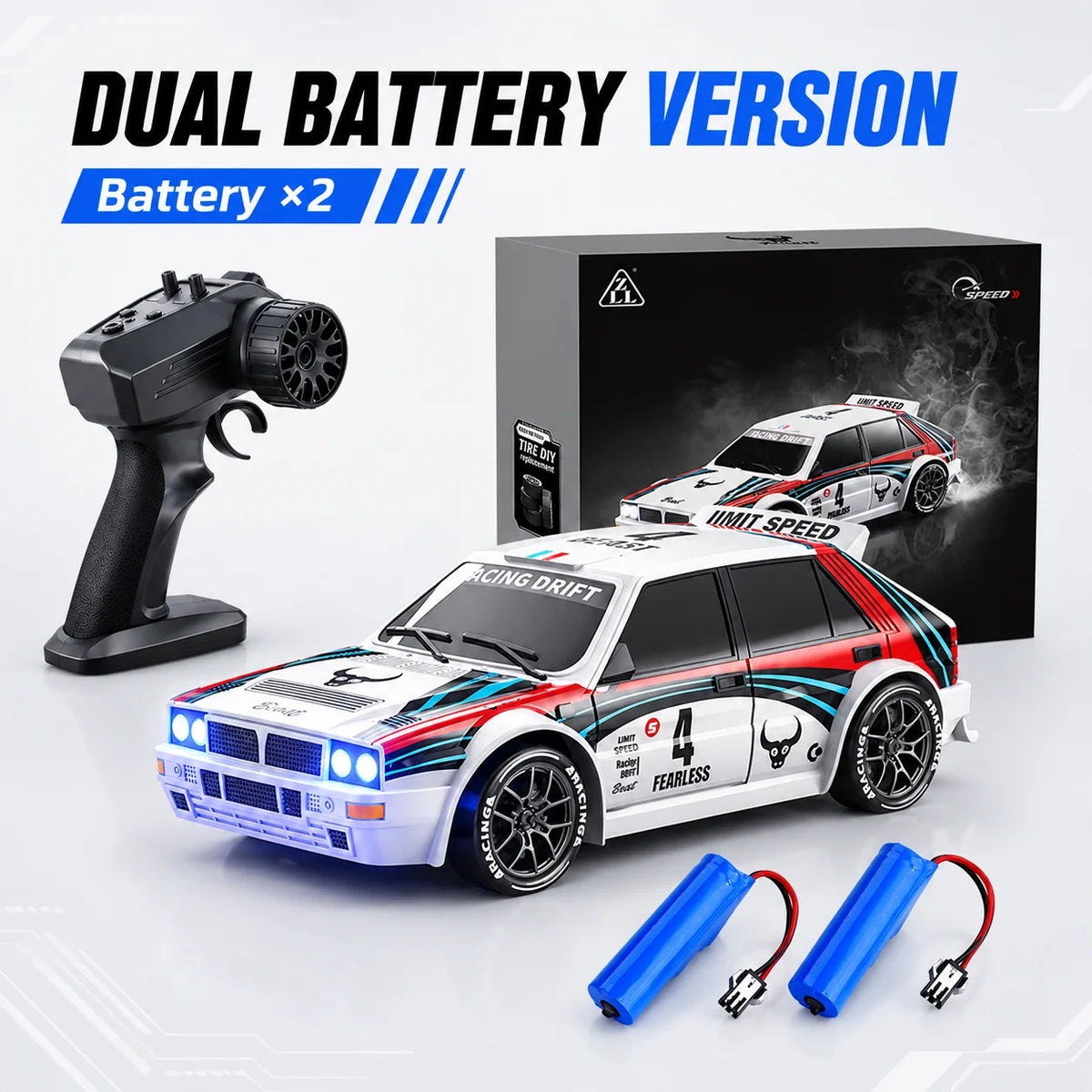 ZNLYRION RC Drifting Race Car Scale Wheel Drive Adjustable — product view 9