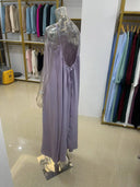 Women Strapless Backless Maxi Dress Sleepwear Loungewear Casual Loose Fit Summer