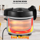 SucceBuy Commercial Rice Cooker Cup Capacity Rice Cooker L
