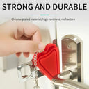 Portable Door Lock - No Drill Travel Security