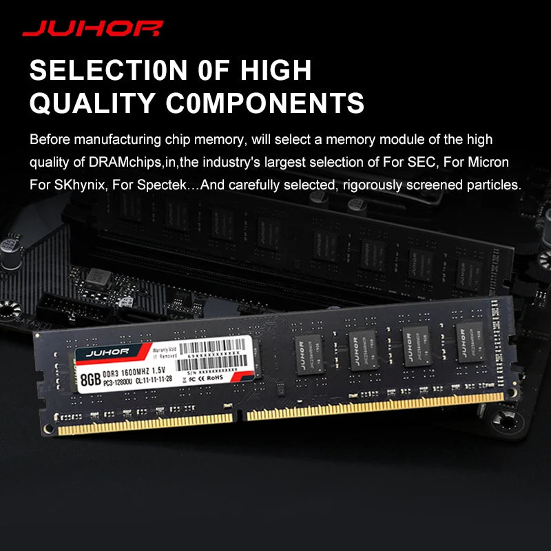 Juhor Desktop Computer Memory Ram