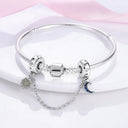 Real Sterling Silver Stars Moon