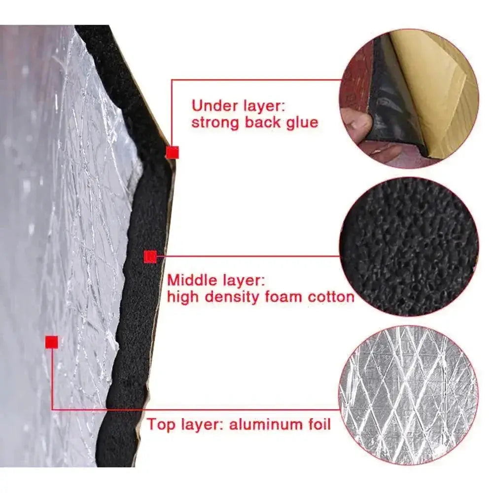 Car Sound Deadener Mat For Enhanced Interior Comfort