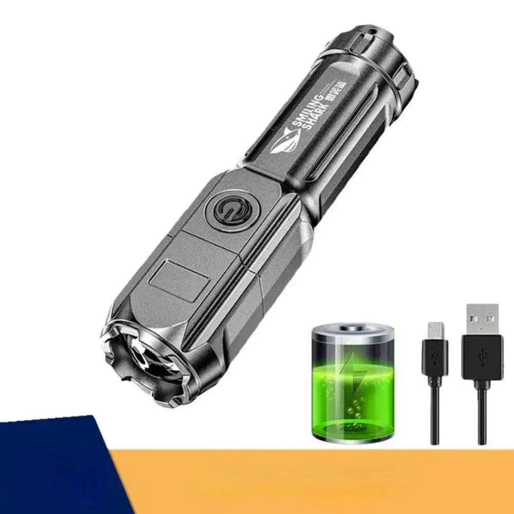 Lumen Tactical USB Rechargeable Flashlight for Adventure