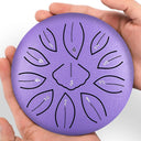 Hluru Glucophone Steel Tongue Drum 6 Inch 11 Notes C5