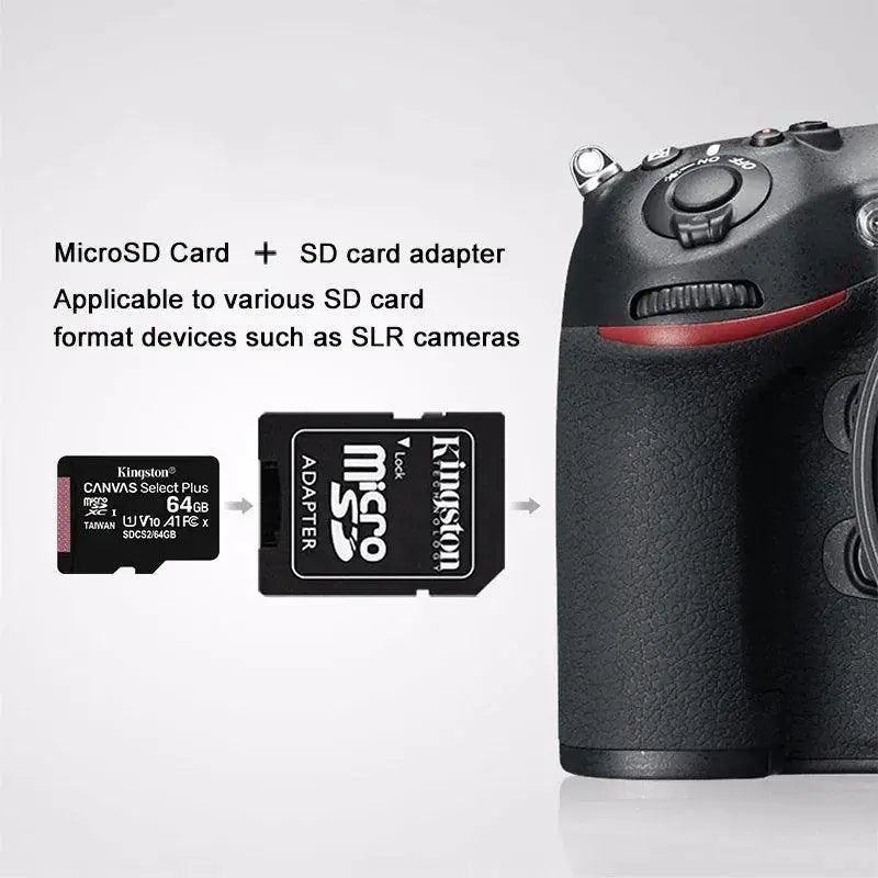 Kingston Canvas Select Plus MicroSD Card High Speed Storage