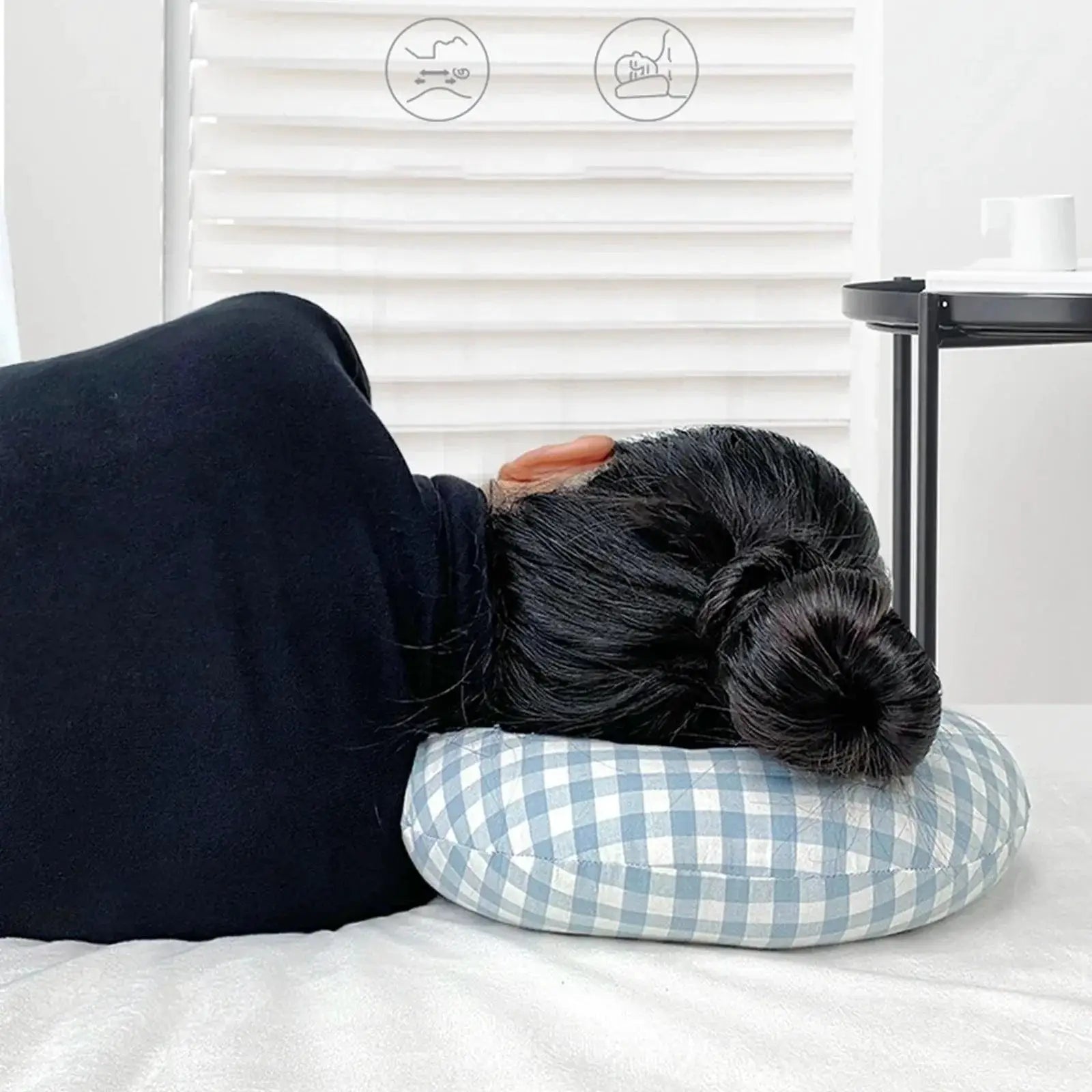 Comfortable Ear Piercing Pillow Protector for Side Sleepers