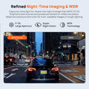 High-Res Dash Cam for Drivers with Parking Monitor