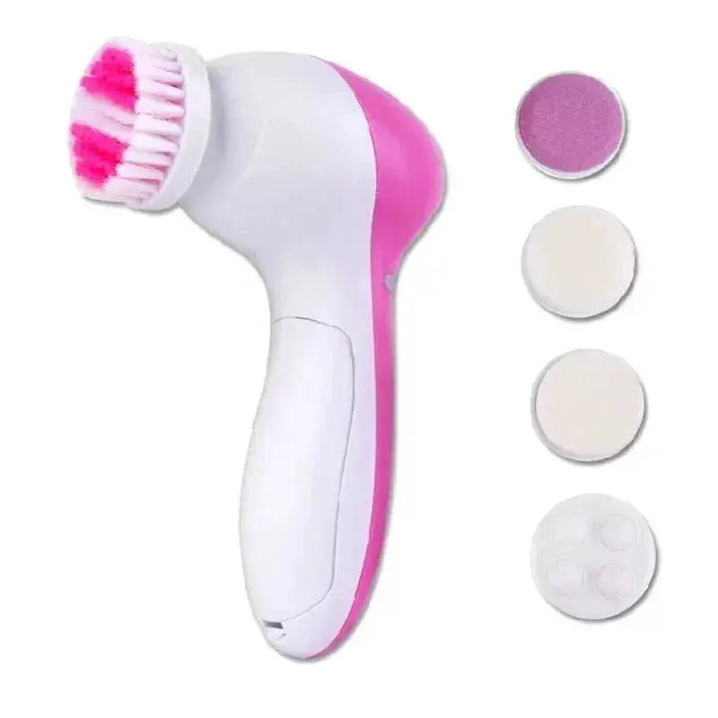 Electric Facial Cleaner 5 In 1 Face Brush Wash Machine