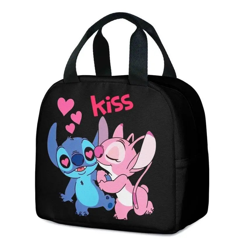 Miniso Disney Stitch Kids Backpack Cartoon Print Schoolbag