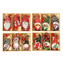Charming Wooden Christmas Gnome Ornaments for Tree Decor