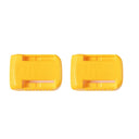 2/5/10Pcs For 18V 20V 60V Battery Holder Yellow Storage