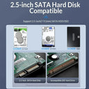2.5 Inch Enclosure For Quick Sata To Usb Setup