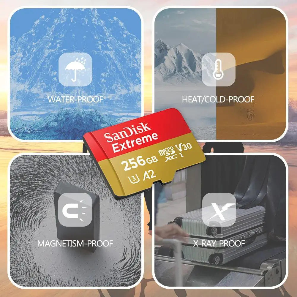 SanDisk Extreme MicroSDXC High Speed UHD Video Storage