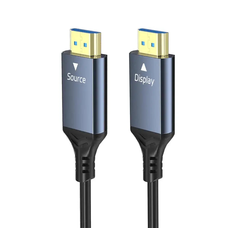 8K Hdmi 2.1 Fiber Cable Lossless — black 10m — product view 3