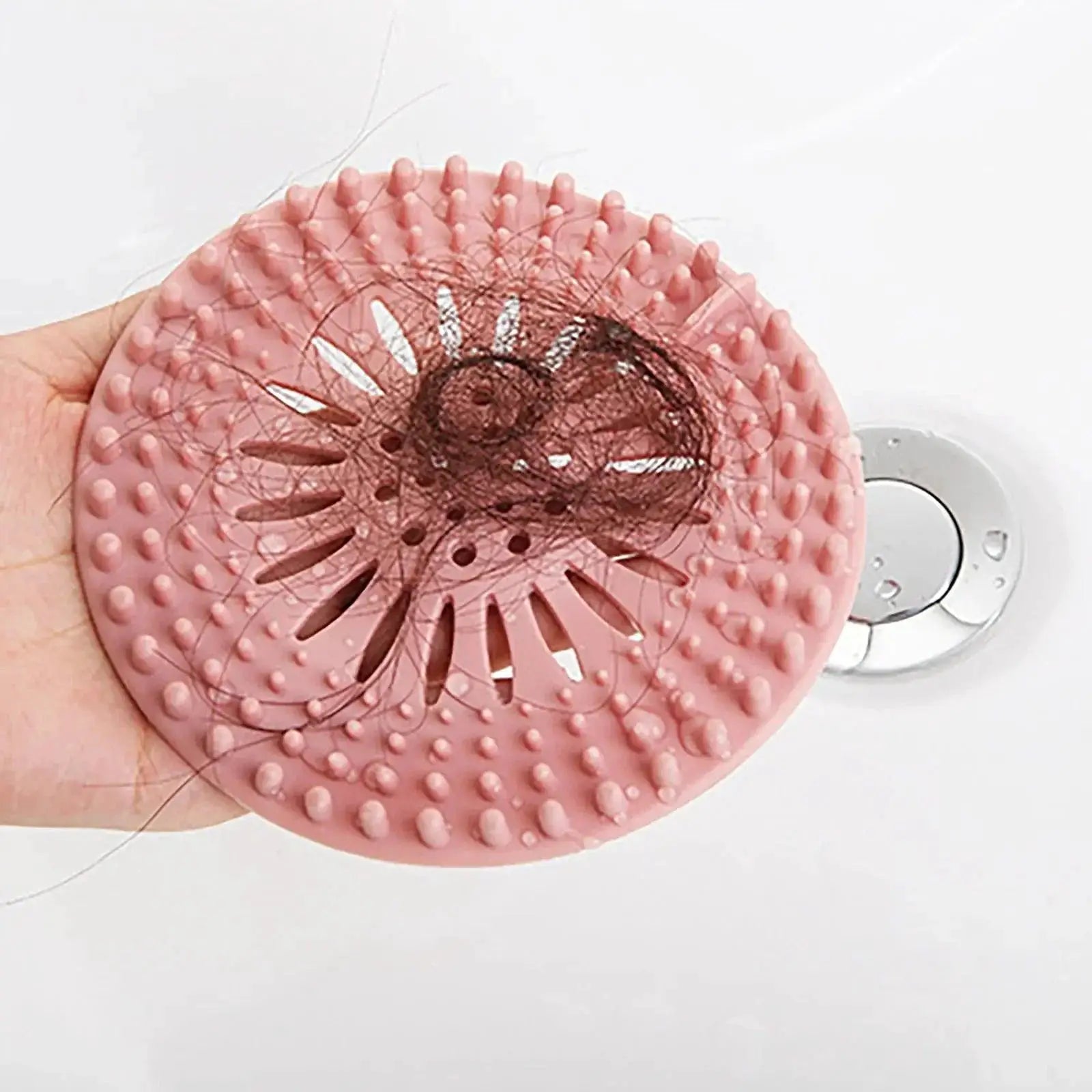 Silicone Hair Filter Strainer Drainage System Upgrade