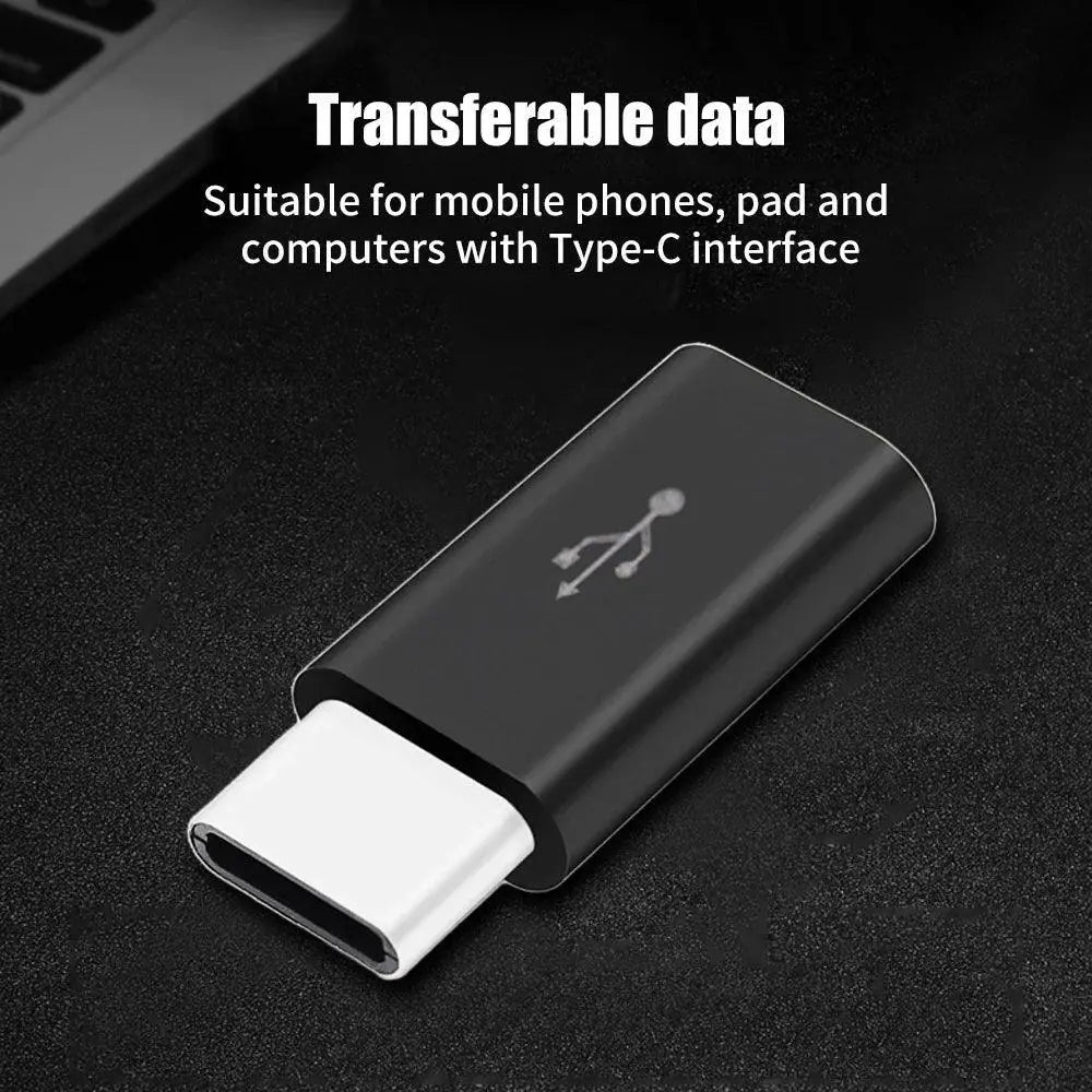 Micro USB To USB C OTG Adapter Fast Charge Data Transfer