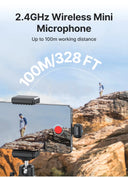 Clear Audio Lavalier Mic for On The Go