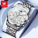 Olevs Premium Steel Quartz Watch