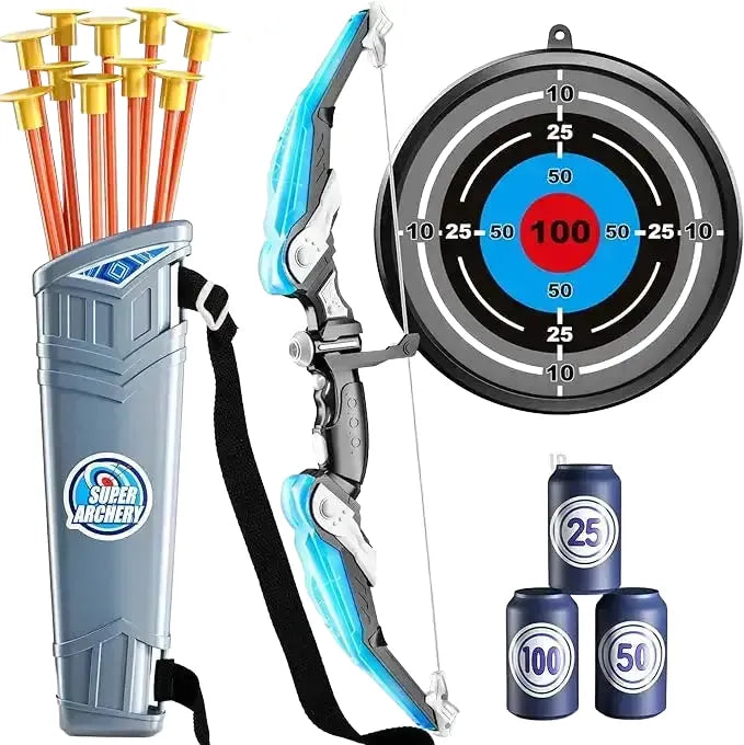 Kids LED Bow and Arrow Suction Set — product view 1