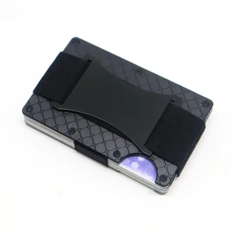 RFID Card Holder With Money Clip Wallet For Men Luxury