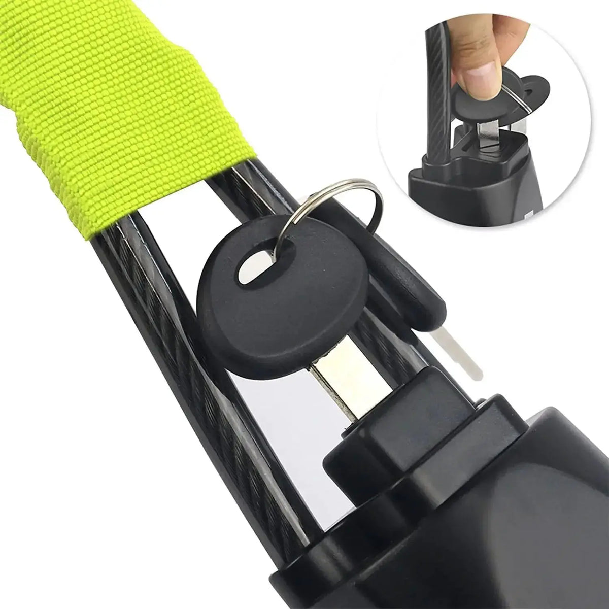 Steering Wheel Lock for Car Owner Safety — product view 10